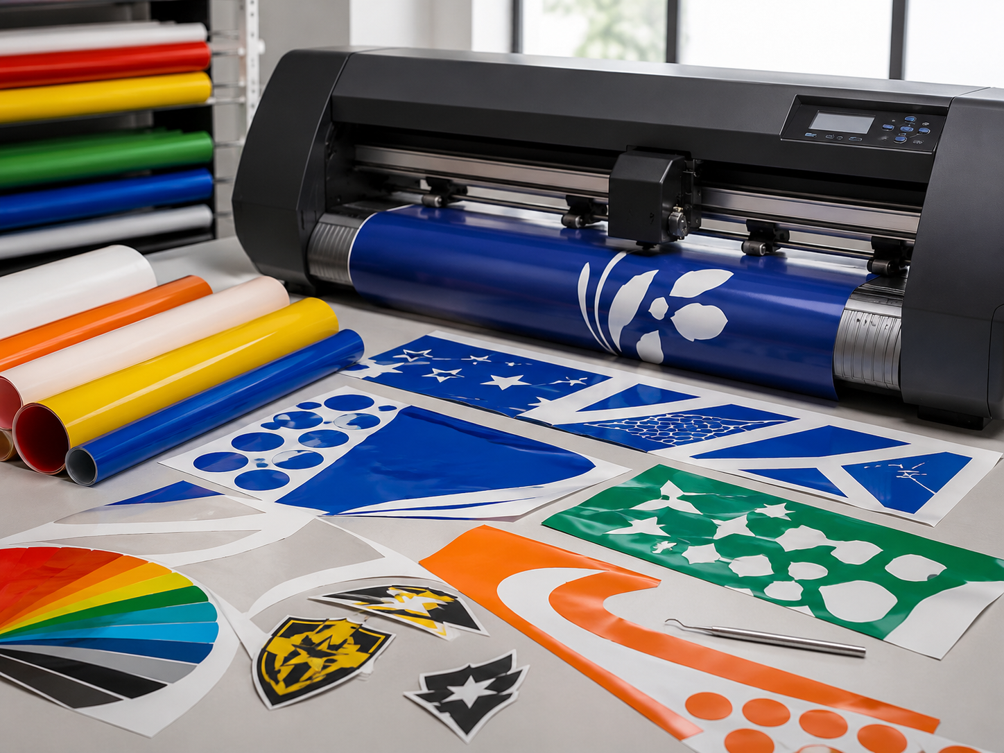 Vinyl printing and cutting